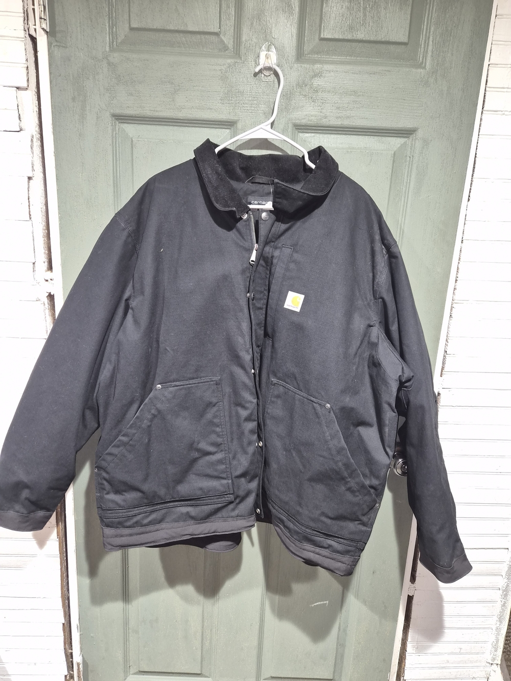 Black Carhartt Black Insulated Jacket